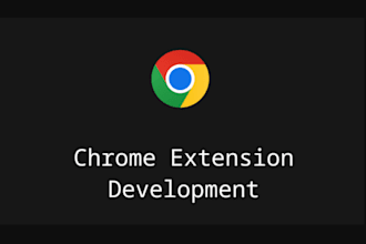 build custom chrome extension for web scraping, automation browser extension
