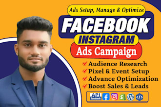 set up and optimize your facebook and instagram ad campaigns