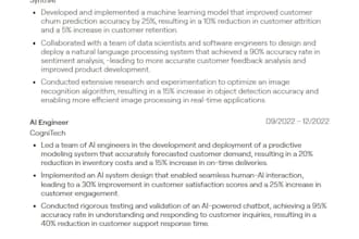 create ai resume, developer resume, cover letter, cv