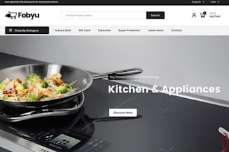 design kitchen appliance website cooking utensil website home appliance website
