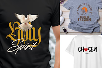do christian t shirt, bible verses, church and religious t shirt design