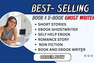 ghostwrite unique stories and books with extraordinary plots