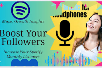 do organic spotify monthly listeners, followers, spotify monthly listeners