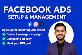 be your meta facebook ads media buyer and manager, lead generation ads
