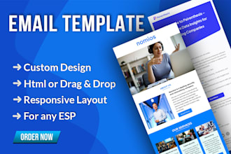 design and code high converting HTML email template