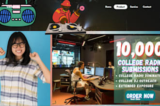 submit your song to 10,000 college radio stations and college station djs