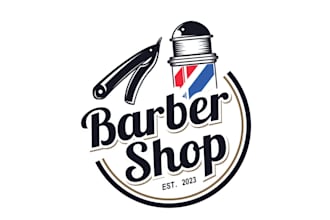 make your barber logo in one day