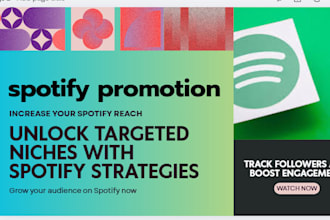 do track followers spotify promotion to reach to targeted niches