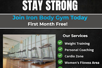 design flyer on canva