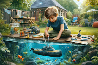 draw children book illustrations and book cover