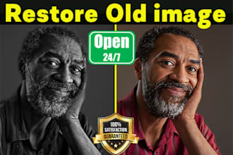 colorize, sharpen, fix, repair, restore your damaged photos