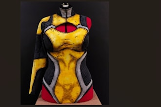 wearable armor 3d cosplay creation 3d cosplay props costume cosplay 3d printing