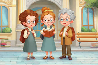 do children book illustration
