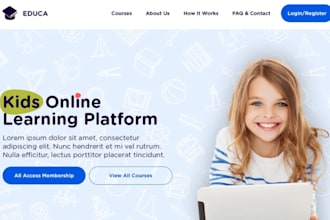 develop educational app, kid learning app, learning app, online course app