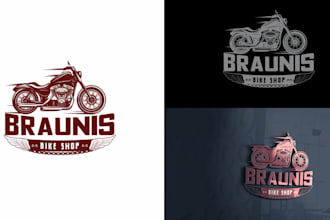 do professional modern motorcycle, gang logo