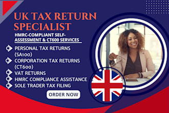 file UK annual accounts, UK tax ct600 and vat with hmrc