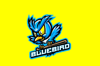 custom bird logo design elegant,  unique branding for your business