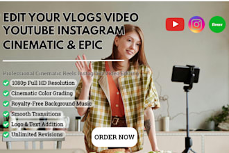 do professional vlog video editing