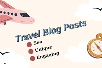 write an SEO travel blog or article