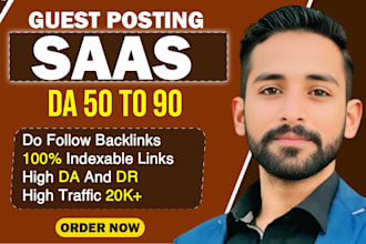 do high authority saas guest post and do follow backlinks, link building and seo