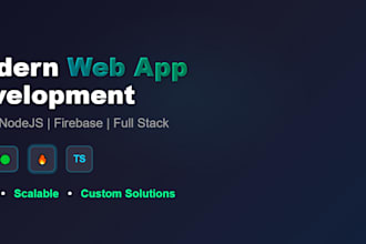 build modern web app using react, typescript, nodejs
