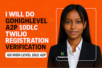 gohighlevel a2p 10dlc twilio registration go high level 10dlc a2p registration