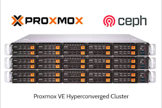 install and configure proxmox ve with custom storage solutions