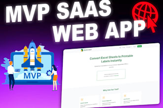 build your custom saas or micro saas mvp using cursor