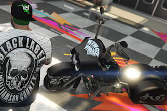 create custom fivem clothing, mc kuttes with patches, bike vests, and mlos