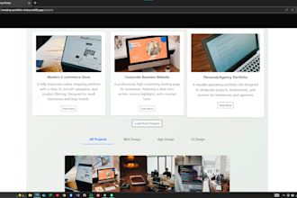 build a professional personal portfolio website