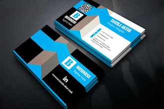 create modern business card and visiting card for you