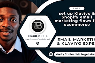klaviyo email specialist shopify email automation expert template sales growth