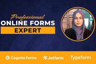 create stunning jotform, typeform, paperform, custom forms