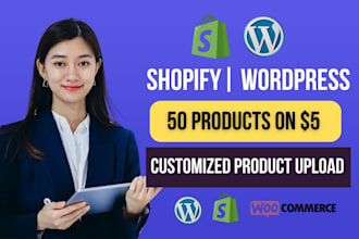 do custom product listing CSV import to wordpress ,shopify, woocommerce and wix