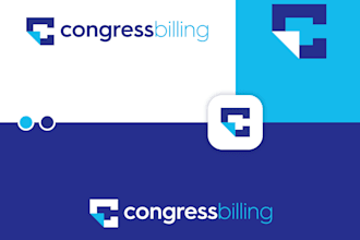 design wonderful business conference, congress logo