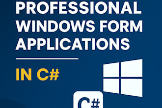 develop professional windows form applications in c sharp
