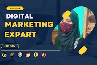 do targeted digital marketing and manage facebook, instagram