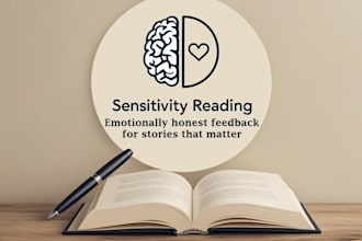 provide sensitivity reading for emotional and neurodiverse stories