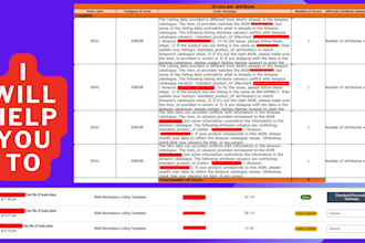 create or fix amazon listings and variations using a flat file upload