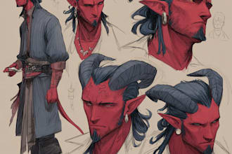 dnd character art and dnd character art
