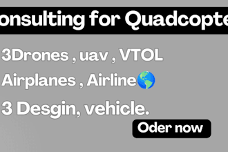 help you drone consulting for quadcopter, vtol and plane