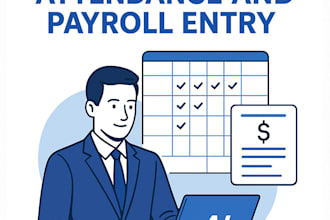 manage attendance and payroll data entry with accuracy and confidentiality
