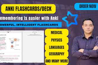 create engaging anki and quizlet flashcards