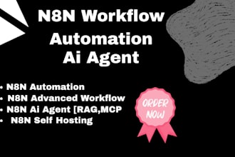 n8n automation n8n workflow n8n ai agent n8n api integration