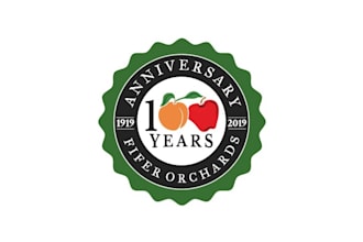 design modern family farm and orchard logo