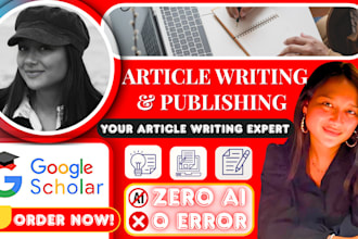 write and publish research article papers in high indexed google scholar journal