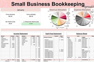 build excel amazon fba profit, expenses and inventory calculator with dashboard