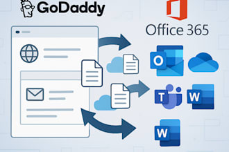 migrate your emails from godaddy to microsoft 365 securely