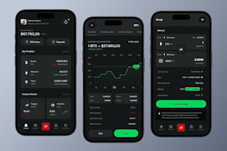 do crypto wallet app fintech app blockchain app trading app money transfer app