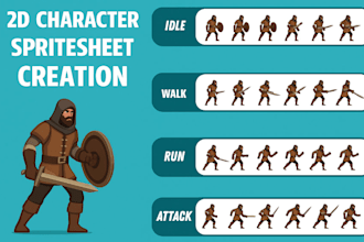make pixel art character sprite sheet rpg fighting retro pixel art 2d animation